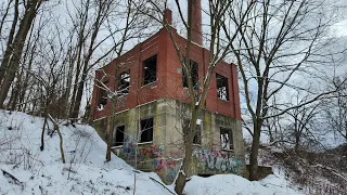 Abandoned INCINERATOR,  Berwick PA #Abandoned #haunted #legend #explore #PAOutdoors #history #usa