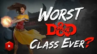The Monk: Worst D&D Class Ever? | D&D Class Analysis