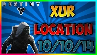 Destiny: Xur Agent of The Nine Location 10/10/2014