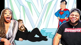 DUB & NISHA REACTS TO: Best of SUPERMAN | Family Guy