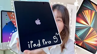  아이패드 프로 5세대 12.9인치 언박싱🖥 + 추천템 소개 ⚡️