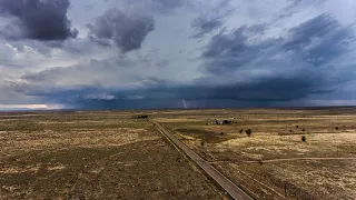 Supercell from a DJI Phantom 4 Drone | Colorado Springs, CO - 7/15/2020