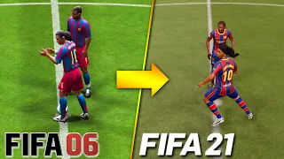 The History of FIFA gameplay : FIFA 94 - FIFA 21