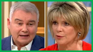 ITV This Morning: Eamonn Holmes and Ruth Langsford argue during heated bum slapping debate