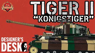 Tiger II "Königstiger" - WWII Heavy Tank - Custom Military Lego - At The Designer’s Desk