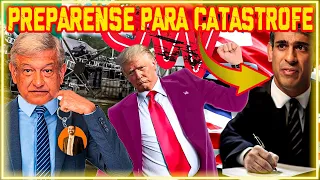 🔴 REINO UNIDO ALERTA COLAPSO INMINENTE 🇬🇧 "COMPRA COMIDA"🔥 La CARA OCULTA de MAYNEZ ⚡CNN: GANA TRUMP