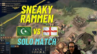 Sneaky Rammen I Solo Match Age of Empires 4
