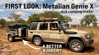 FIRST LOOK: Metalian Genie X camping trailer - a small 4x4 trailer with a lot of features.