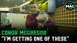 Conor McGregor talks to young fighters; Targets new UFC belt