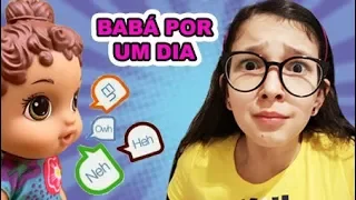 VIREI BABÁ POR UM DIA - BABY ALIVE PRIMEIROS SONS | Luluca