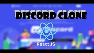 Discord clone made using React js