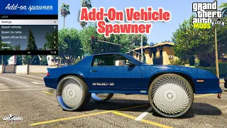 How To Install Add On Vehicle Spawner (2024) GTA 5 MODS