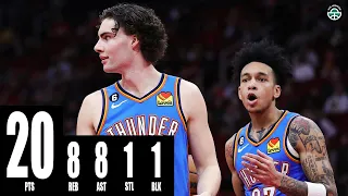 JOSH GIDDEY 20PTS vs ROCKETS (FULL HIGHLIGHTS)