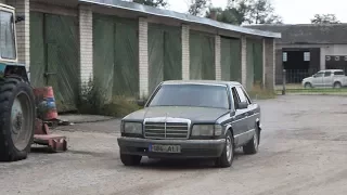 1983 Mercedes-Benz w126 380SE Test Drive After 9 Years (1080p)