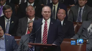 House Majority Whip Scalise returns to work at Capitol