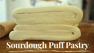 Sourdough Puff Pastry | How to make Puff Pastry