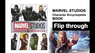 Marvel Studios Character Encyclopedia Book Flip Through