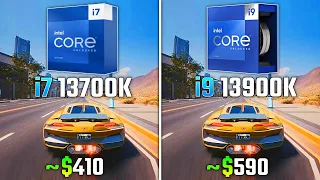 INTEL i7-13700K vs INTEL i9-13900K | Test in 6 Games