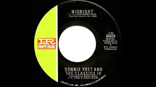 1969 HITS ARCHIVE: Midnight - Dennis Yost & The Classics IV (mono 45)