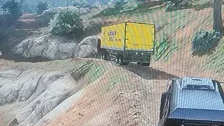 Climbing Up Mount Chiliad With A Srmi Truck On Gta 5