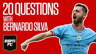 20 Questions for Bernardo Silva! 😂 Who'd play him in a movie? Man City’s biggest joker? | ESPN FC