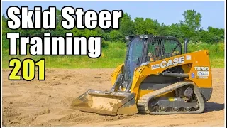 How to Operate a Skid Steer - Advanced // Heavy Equipment Operator