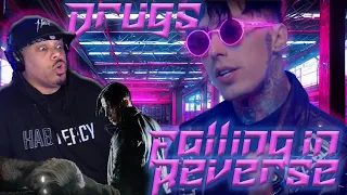 I LOVE THIS ONE!! | Falling in Reverse | DRUGS | Rapper REACTION | COMMENTARY