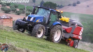 NEW HOLLAND T6050 + FERABOLI EXTREME 265 HT | PRESSATURA FIENO 2° TAGLIO 2K21 | MARANELLA