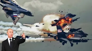 World shock! Russian MiG-29SM fighter jet pilot blows up all US F-18 fighter jets, Arma3