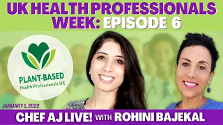 Eating Plant-Based with Polycystic Ovarian Syndrome (PCOS) | Chef AJ LIVE! with Rohini Bajekal