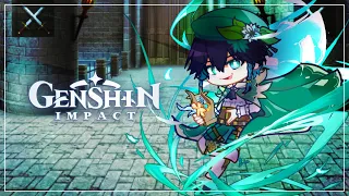 🍾Genshin Impact React to : Venti/Barbatos || Venti Angst || Mondstadt ! Gacha Club !