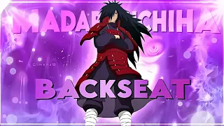 Madara Uchiha "Badass Edit" - Backseat  [EDIT/AMV]! First Edit On After Effects 🔥