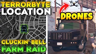 GTA Online Search the area for the Terrorbyte in Breaking & Entering (Cluckin Bell Farm Raid)