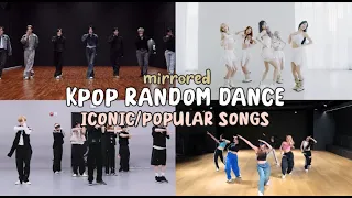 [MIRRORED] KPOP RANDOM DANCE - iconic/popular songs