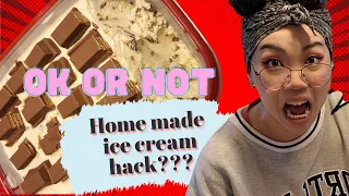 WILL this homemade ice cream hack WORK?? | AUNTY KEA: OK OR NOT