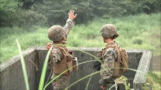 Marines Train with M67 Fragmentation Grenades