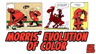 Morris' Evolution of Color in Lucky Luke | Strip Panel Naked