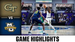 Marquette vs. Georgia Tech Men's Basketball Highlights (2022-23)