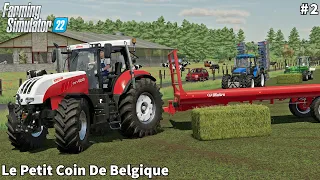 More Cows, Picking Up & Hay bales Storage │Petit Coin De Belgique│FS 22│Timelapse#2