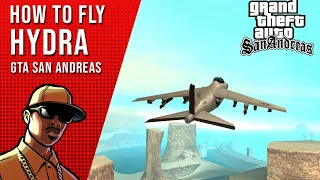 How to fly hydra jet in GTA San Andreas - H GraphicsPro