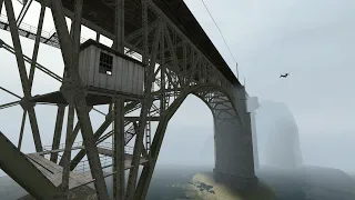 Half-Life 2 | Highway 17 Under Bridge Ambience Combined with Lab Practicum (Bridge Music) | 1 Hour