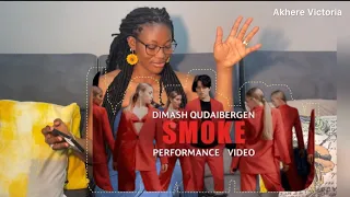 SMOKE -DIMASH QUDAIBERGEN (performance video) REACTION VIDEO