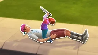 Toddler Gets A 10 Kill Streak In The Sims 4