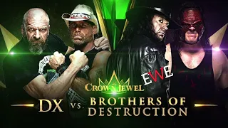 D-Generation X vs. The Brothers of Destruction: Crown Jewel 2018 | Elite Wrestling Entertainment
