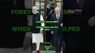 🔥FOREVER FRIENDS 🇮🇳🇷🇺 | When Russia helped India😈| #shorts #russiaindia #viral