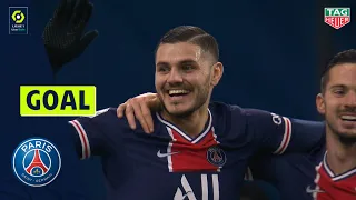 Goal Mauro ICARDI (24' PARIS SAINT-GERMAIN) OLYMPIQUE DE MARSEILLE - PARIS SAINT-GERMAIN (0-2) 20/21