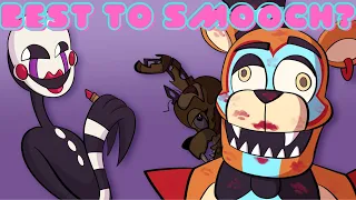 Who is the Best Animatronic to Smooch? (The Fnaf Smooch & Bite Guide)