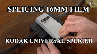 How To Splice 16mm Film