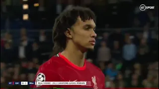Trent Alexander Arnold reaction after losing the UCL