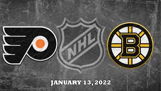 NHL Flyers vs Bruins | Jan.13, 2022